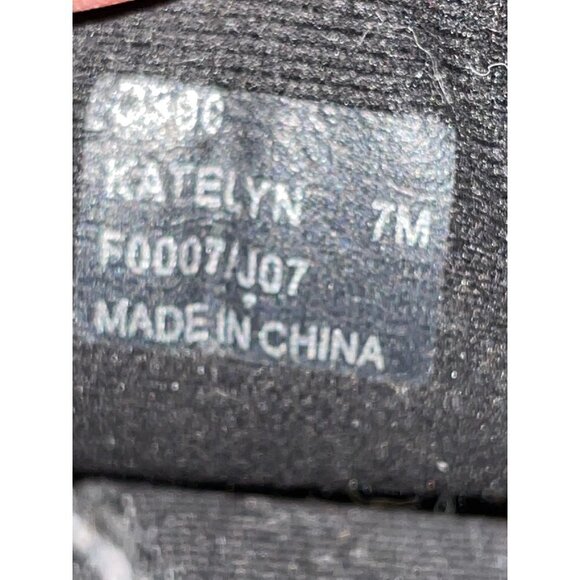 Coach Signature Katelyn Jacquard Logo Lace Up Sneakers black Women's Size 7 - Picture 9 of 9